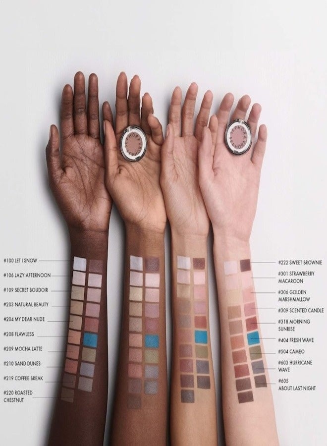 SEPHORA Collection Colorful Eyeshadow 607 Black Lace – Deep Black Matte Finish 0.035 oz / 0.99 g Highly Pigmented Pressed Powder Eyeshadow - Image 5